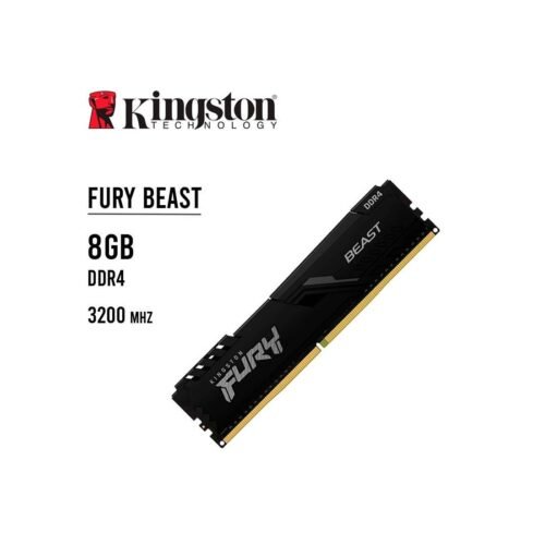 Kingston FURY Beast DDR4 con velocidades de 3200MHz o 3600MHz, y capacidades de 16GB
