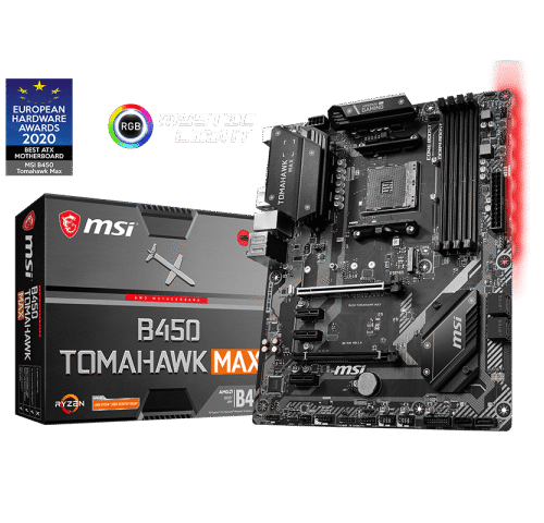 Placa Madre MSI B450 TOMAHAWK MAX Compatible AMD (AM4) ATX PLACA MADRE MSI B450 TOMAHAWK MAX Compatible AMD (AM4)