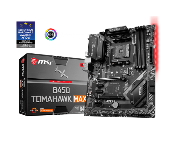 PLACA MADRE MSI B450 TOMAHAWK MAX Compatible AMD (AM4)